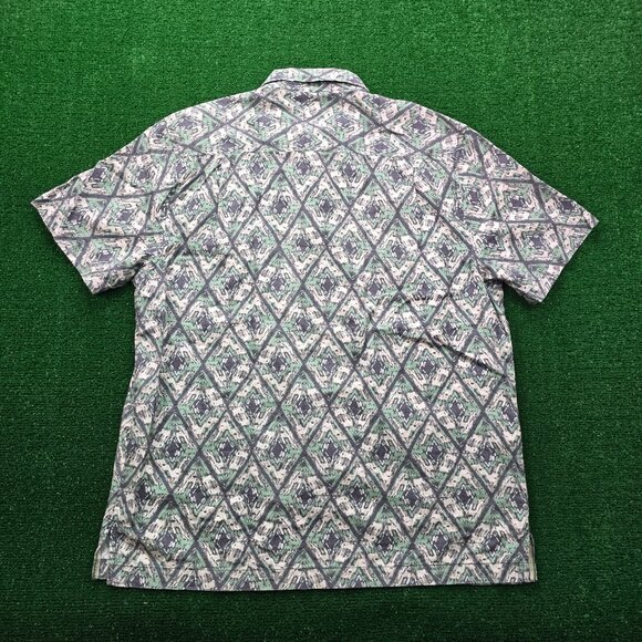 Tommy Bahama Shirt Mens Large Button Up Hawaiian Camp Summer Beach Casual‎ FLAW - Picture 13 of 13